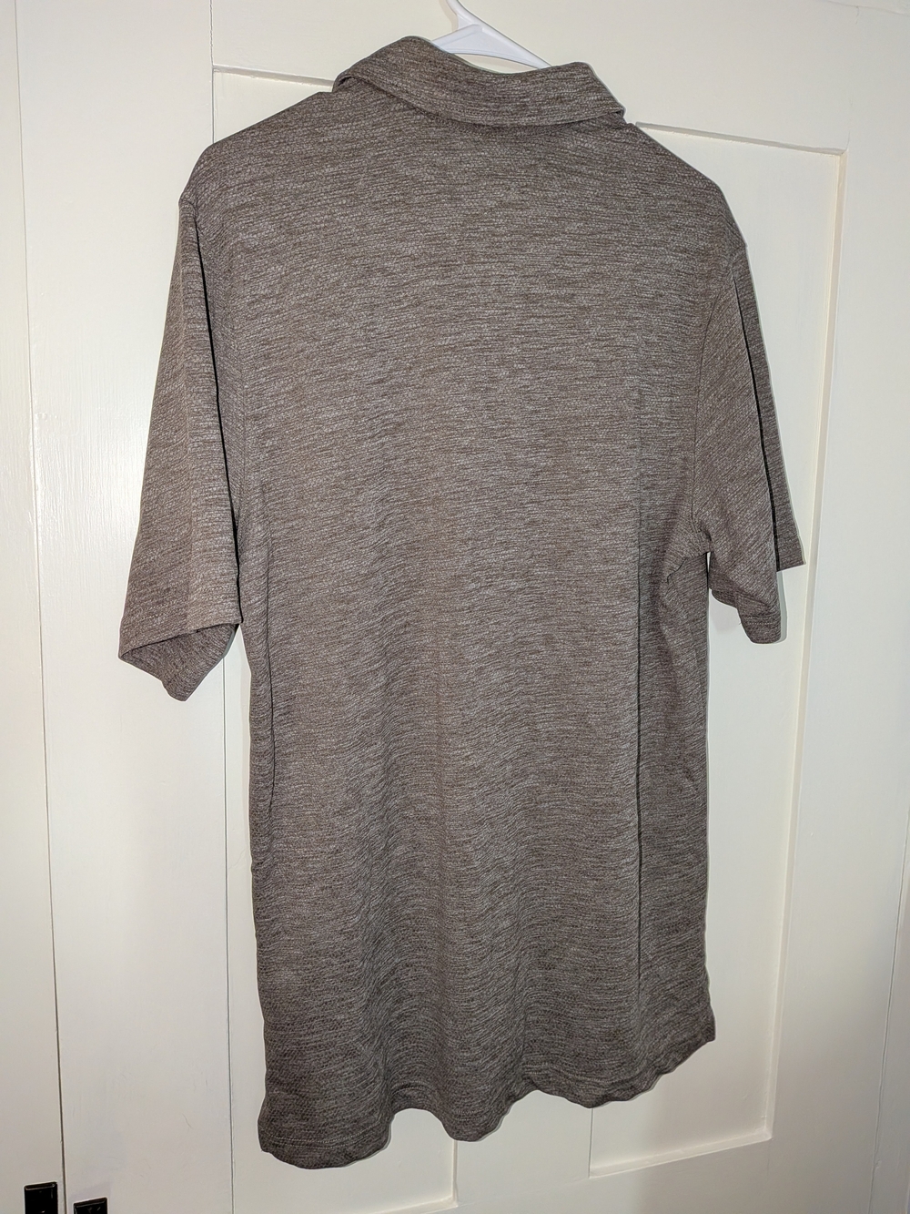 Duluth Trading Co Brown Heather Polo - Picture 5 of 6